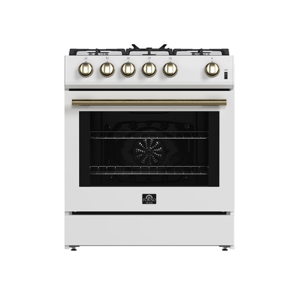 Leonardo Espresso 30" Stainless Steel Gas Range