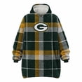 thumbnail image 1 of Pegasus Sports Green Bay Packers Wearable Sherpa Throw, 1 of 7