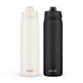 thumbnail image 1 of Ello Pop & Fill 22oz. Stainless Steel Water Bottle with Leak Proof Locking Lid, 2-Pack, 1 of 6