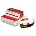 thumbnail image 2 of Transparent Tape In Handheld Dispenser, 1" Core, 0.75" x 70.83 ft, Transparent, 4 Pack, 2 of 5