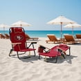 thumbnail image 2 of Logo Brands San Francisco 49ers Reclining Beach Chair, 2 of 6