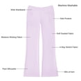 thumbnail image 8 of Member's Mark Girls Active Flare Legging, 8 of 10