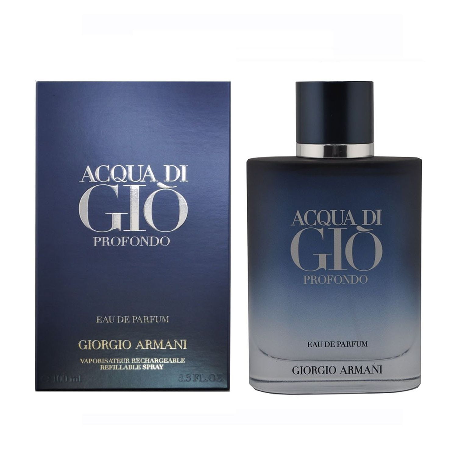 [正規品] ACQUA DI GIO PROFONDO 100ml Acqua di Giò Profondo — Fresh Cologne For Men — Armani Beauty