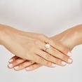 thumbnail image 4 of Honora Freshwater Cultured Button Pearl in 14k Yellow Gold Ring, 4 of 4