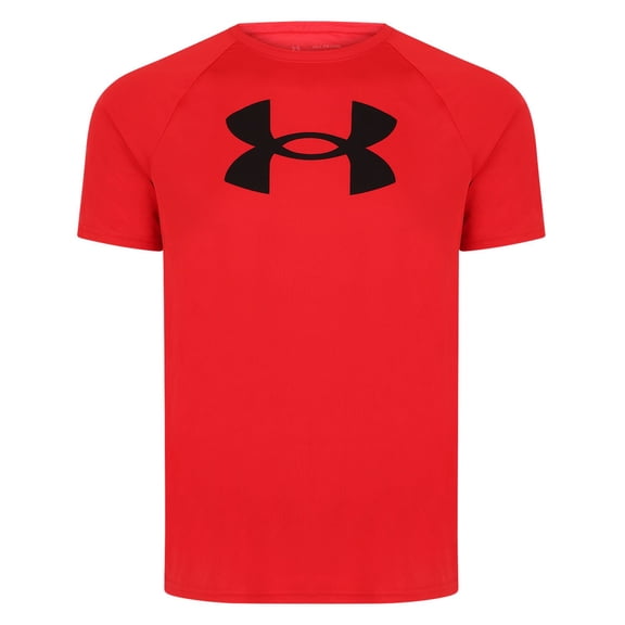 Under Armour Boys Tech Big Logo Short Sleeve Tee