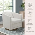 thumbnail image 2 of details by Becki Owens Isla Upholstered Swivel Chair, 2 of 14