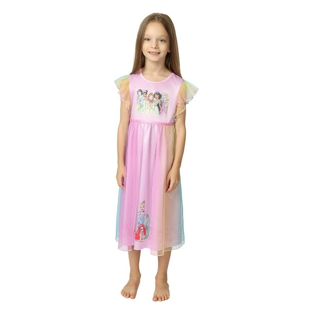 pink flowly dress Women's Orchid's Whisper Dress, this dress will give Size:8 year FC:Ramadan_Exclusive Black Sleeveless Plunge Neck
