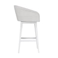 thumbnail image 8 of HH2 Home Upholstered Barrel Back Wood Adjustable Height Swivel Bar Stool, 8 of 19