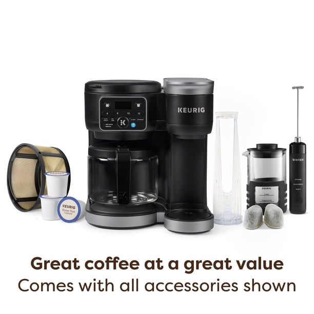 Keurig K-Duo S Bundle Hot & Iced Single Serve & Carafe Coffee