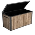 thumbnail image 3 of Keter Signature Collection 170 Gal. Deck Box for Indoor/Outdoor Storage, 3 of 8