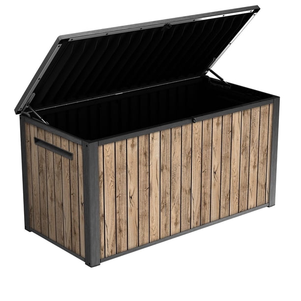 Keter Signature Collection 170 Gal. Deck Box for Indoor/Outdoor