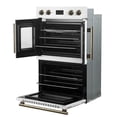 thumbnail image 16 of FORNO Asti 30-Inch Double Electric Wall Oven with Upper French Doors, 16 of 18
