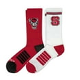 thumbnail image 2 of North Carolina State Wolfpack Adult 2-Pack Crew Socks, 2 of 3