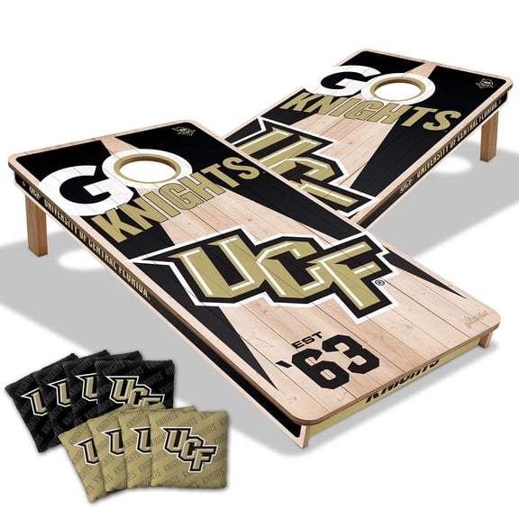 YouTheFan Central Florida Knights 2'x4' Cornhole Board Set