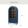thumbnail image 2 of Member's Mark Enzo Storage Cabinet With Rattan Cabinet Doors, 2 of 13