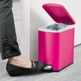 thumbnail image 7 of Tramontina 1.6 Gallon Step Trash Cans, 2 pack, 7 of 14