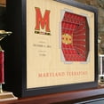 thumbnail image 2 of YouTheFan Maryland Terrapins 25-Layer Basketball Stadium View 3D Wall Art, 2 of 5