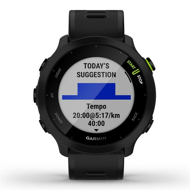Garmin Forerunner 55 One Size Running Watch, Black - Samsclub.com
