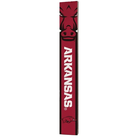 NCAA 8" x 60" Reversible Porch Greeter Sign