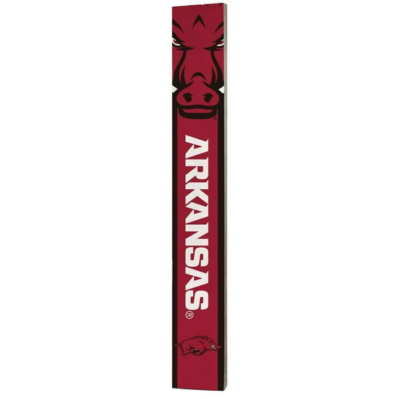 NCAA 8" x 60" Reversible Porch Greeter Sign