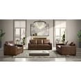 thumbnail image 1 of Emery 3-Piece Top-Grain Leather Sofa Set, Assorted Colors, 1 of 19