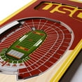 thumbnail image 3 of YouTheFan USC Trojans 6"x19" 3D Stadium View Banner, 3 of 6
