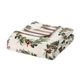 thumbnail image 4 of Hallmark Reversible Plush Holiday Throw, 50" x 70", 4 of 5