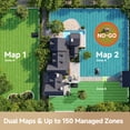 thumbnail image 5 of MOVA LiDAX Ultra 2000 Robot Lawn Mower with 4G for 0.5 Acre, No Wire No RTK+360° 3D LiDAR+AI Vision Auto Mapping, Zero-Edge Cutting, Cut Height 1.2"-3.9", 45% Slope, 150 Mowing Zones, Anti-Theft, 5 of 8