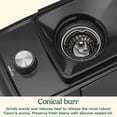 thumbnail image 6 of Cuisinart Espresso & Coffee Conical Burr Grinder, 6 of 8