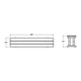 thumbnail image 7 of POLYWOOD Gulf Shores Farmhouse Trestle Dining Set, 6pc, 7 of 9
