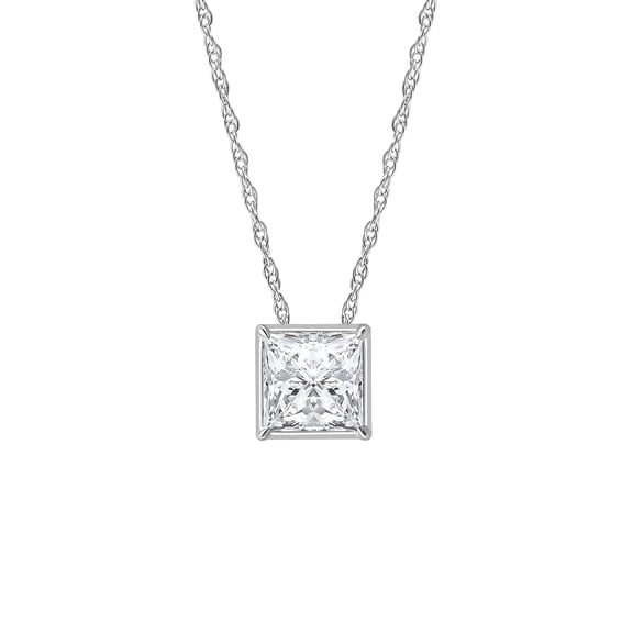 Lab Created Diamond Pendant in 14K Gold