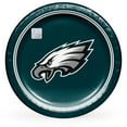 thumbnail image 1 of Philadelphia Eagles NFL Round Paper Plates, 10", 85 ct., 1 of 8