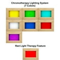 thumbnail image 4 of Maxxus Infrared 3-Person Sauna Red Light with 7 Carbon Heaters, 4 of 10