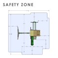 thumbnail image 12 of Gorilla Playsets Avalon Wood Swing Set with Wood Roof and Monkey Bars, 12 of 12