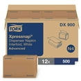 thumbnail image 2 of Tork Xpressnap Interfold 1-Ply White Dispenser Napkins 12 pks., 500 napkins/pk., 2 of 8