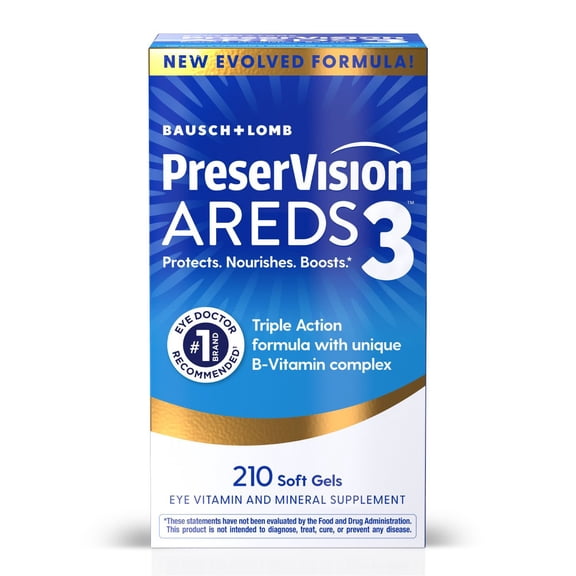 PreserVision AREDS3 Eye Vitamin Softgels, 210 ct.