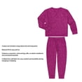 thumbnail image 5 of Member's Mark Girls 2-Pack Cozy Pajama Set, 5 of 10