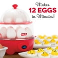 thumbnail image 3 of Dash Deluxe 12-Egg Cooker and Steamer, Choose Color, 3 of 6