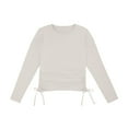 thumbnail image 7 of Member's Mark Women's Ruched Long Sleeve Top, 7 of 8