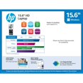 thumbnail image 8 of HP 15.6" HD Laptop - 10th Gen Intel Core i7-1065G7 -  8 GB Memory, 256GB SSD - Intel® Iris® Plus Graphics - 2-Year Warranty Care Pack - Windows OS - Natural Silver, 8 of 10