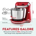 thumbnail image 6 of Dash Everyday 3-Quart Stand Mixer, 6 of 6