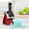 thumbnail image 2 of Yonanas Deluxe Non-Dairy Frozen Fruit Soft Serve Dessert Maker, Various Colors, 2 of 8