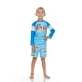 thumbnail image 2 of Character Toddler Boys 2-Piece Rashguard and Swim Trunk Set, 2 of 6