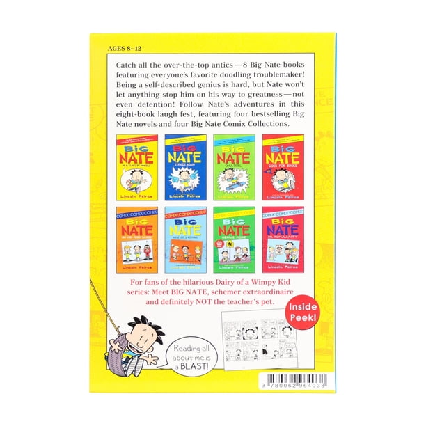 Big Nate 8-Book Box Set by Lincoln Peirce, Box Set - Samsclub.com