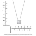 thumbnail image 3 of Lab Created Diamond Pendant in 14K Gold, 3 of 6