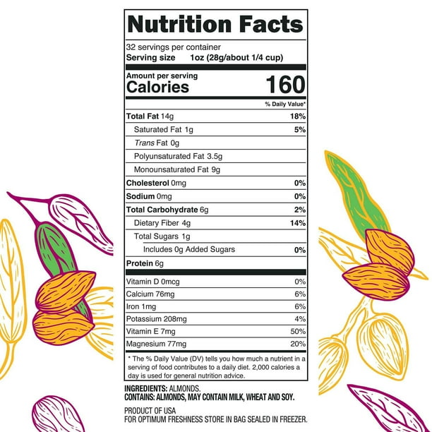 Member's Mark Whole Natural Almonds, 48 oz. - Samsclub.com