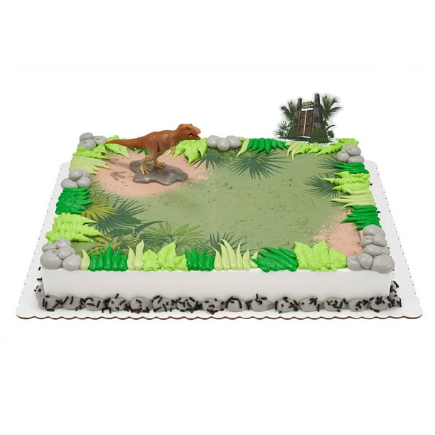 Jurassic World Half Sheet Cake
