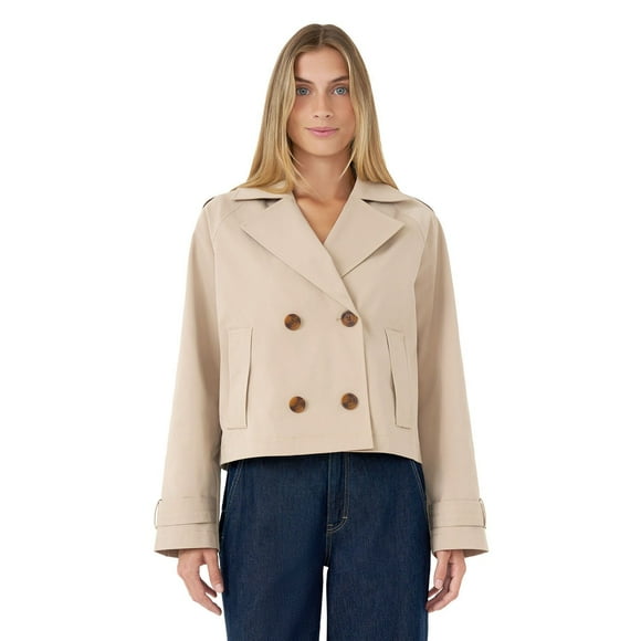 Rebecca Minkoff Women's Cropped Trench Coat