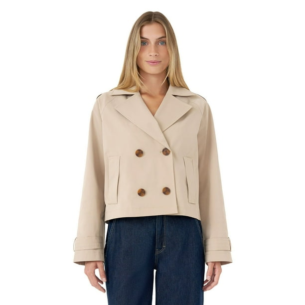 Rebecca Minkoff Women's Cropped Trench Coat - Samsclub.com