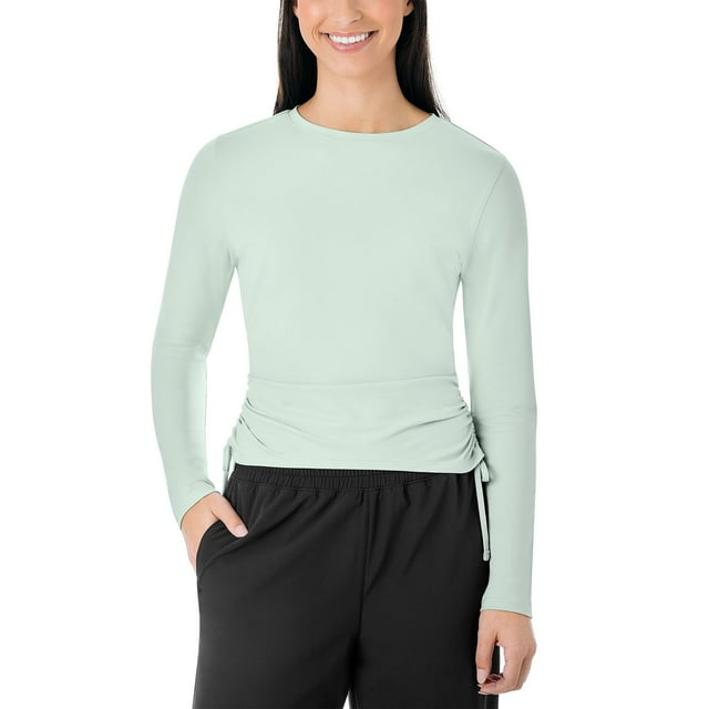 Member's Mark Women's Ruched Long Sleeve Top